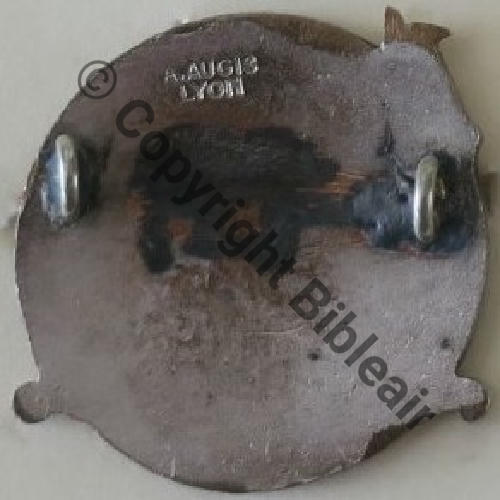 279   A1450NH BR.279 GAO.2.520 NANCY A.AUGIS LYON 2Lign  2Anneaux Dos lisse irreg Src.OSCAR.LAURENT 1Anneau KC 174Eur12.15 